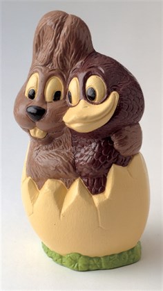 Polycarbonate Chocolate Mould (Hug in egg)