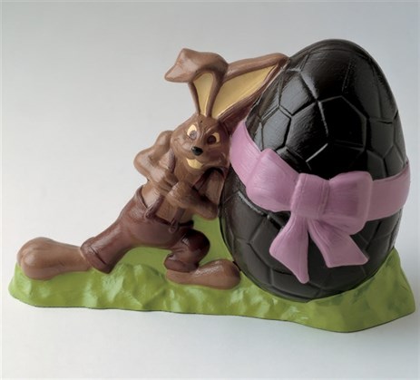 Polycarbonate Chocolate Mould (Bunny with Big Egg)