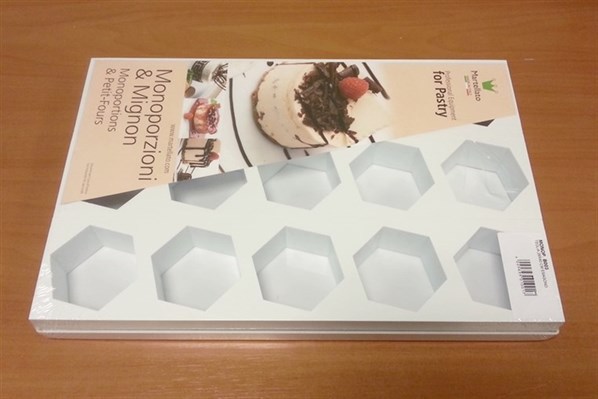 Hexagonal Mono Portion Mould