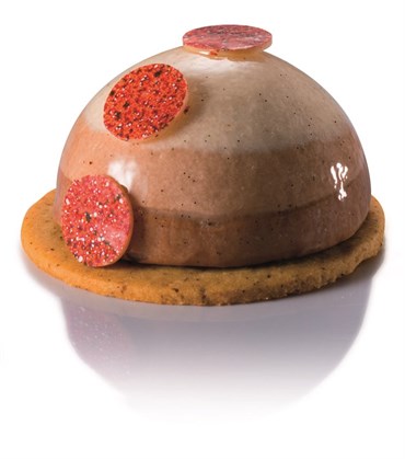 Round Chocolate Decoration Silicone Sheet CHASIL17 