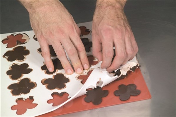 Flower Chocolate Decoration Silicone Sheet CHASIL8 