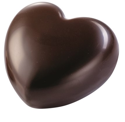 Big Heart Polycarbonate Chocolate Mould MA1996