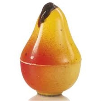 Pear Polycarbonate Chocolate Mould 20FRUIT02