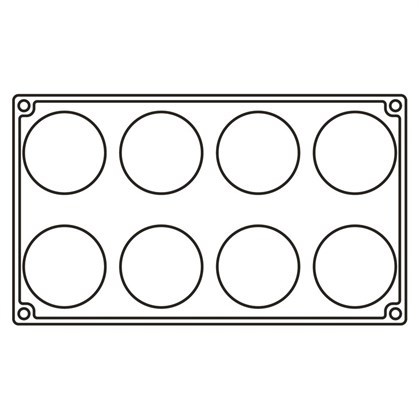 Round Silicon Mould