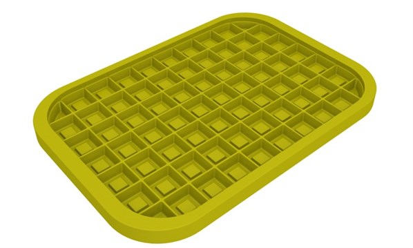 Tablet Ice Cream Pan Silicone Top