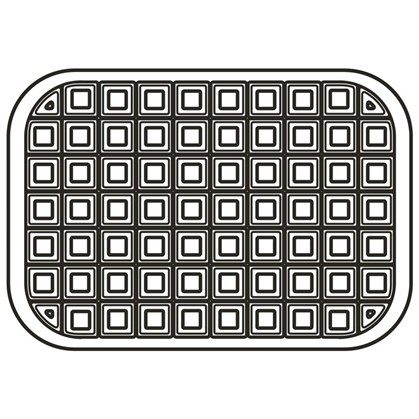 Tablet Ice Cream Pan Silicone Top