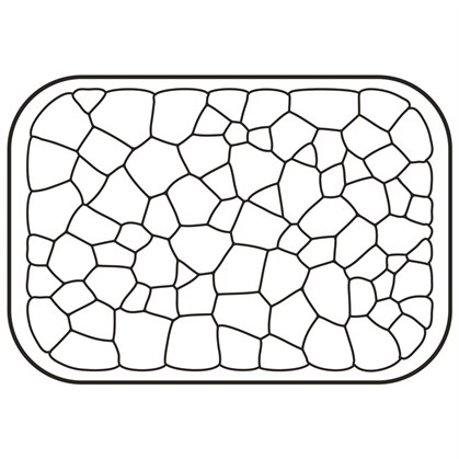 Coral Ice Cream Pan Silicone Top