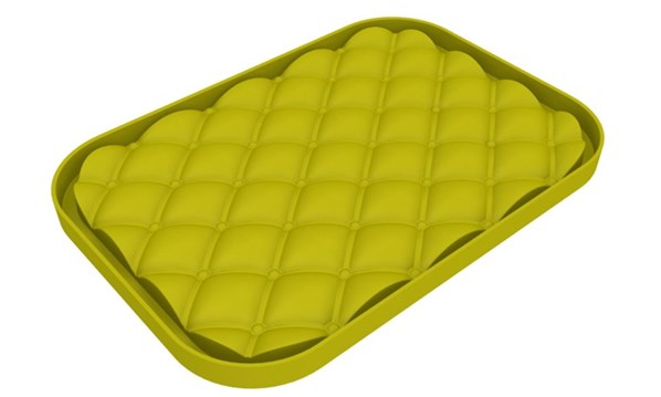 Sofa Ice Cream Pan Silicone Top