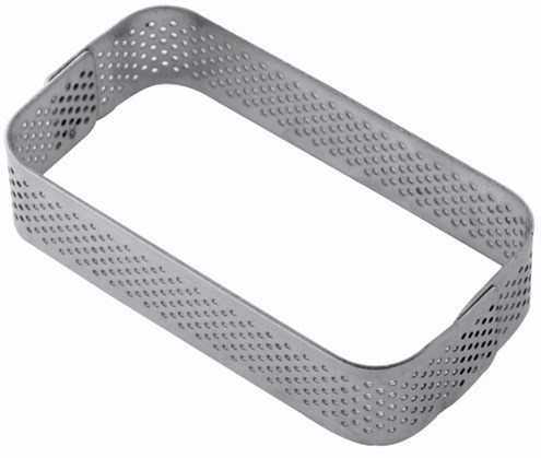 Rectangle Micro Perforated Stainless Steel Band with Rounded Corner