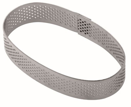 Oval Micro Perforated Stainless Steel Band