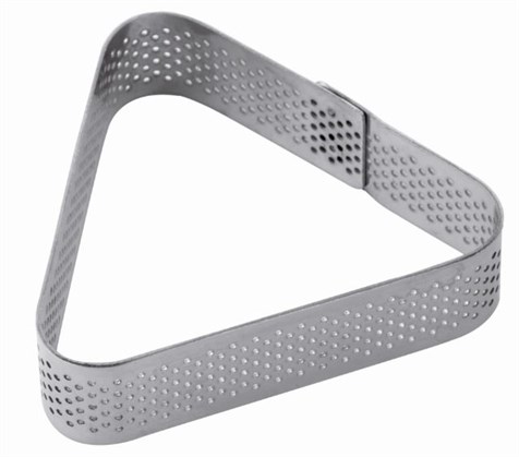 Triangle Micro Perforated Stainless Steel Band with Rounded Corners