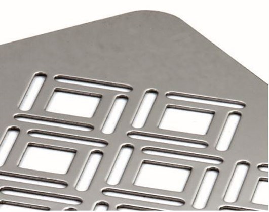 Romboid Loop Chocolate Decoration Stainless Steel Sheet GD3